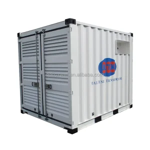 Movable Side Door Pop up Roller Shutter Door 20ft Self Storage Shipping Container with 4 Doors
