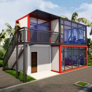 Movable Tiny House Portable Standard Prefab Container Steel House Folding Container