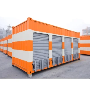 Multi Doors Self Storage Solution Heavy Duty Steel Storage Container Rolling Shutter Doors OEM Self Storage Container for Rental