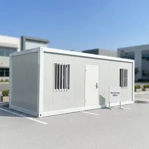 Multi Purpose Prefab Container Home Sandwich Panel Quick Assembly Weatherproof Detachable Container House