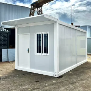 Multi Stackable Container Office Soundproof Heat Insulation for Small Business Street Office