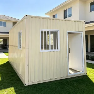 Multi functional 10 40ft Detachable Prefabricated Container House Moisture Proof Corrugated Wall Site Office Container Room