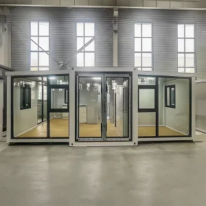 Multifunctional 20ft Steel Structure Expandable Container Mall