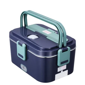 Multifunctional Portable Electric Lunch Box Food Warmer with Heatable Stainless Steel Container for Office Use