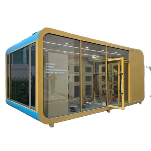 Multifunctional Simple Installation Mobile House Integrated Cabin Container for Hotel Use Pod House with Movable Features