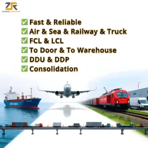 Multimodal Transport to South Africa Bulk Cargo Shipping DDP FOB FCL Container Shipment Warehouse Consolidation