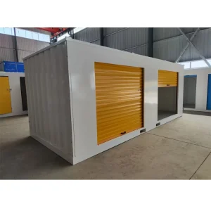 Multiple Rolling Doors Partition Divided Demountable Fast Assemble Stackable Portable Storage Foldable Container Self Storage