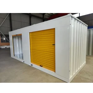 Multiple Rolling Doors Partition Divided Demountable Fast Assemble Stackable Portable Storage Foldable Container Self Storage