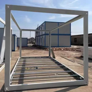 Mxq Low Cost 20ft or 40ft Modular Shipping Prefab Container House Frame