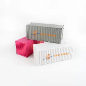 NEW SPEED Can Open the Door Scale Cargo Shipping Container Models for Decor Gift