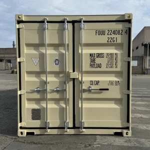 NEW Stock Price ISO Standard GP Steel 20ft Dry Cargo Shipping Container with 38 CBM Capacity for Sale