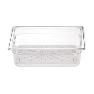 NSF Plastic GN Container Clear Polycarbonate 1/2 Size GN Pan Polycarbonate Gastronorm Pan