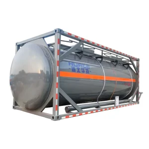 New 20 Foot Private Label Non standard Corrosion Resistant Tank Container for Chemical Liquid