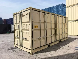 New 20GP/20HC 20ft Dry Cargo Shipping Container | 40ft Standard/High Cube Seaworthy Storage Containers with Side Doors