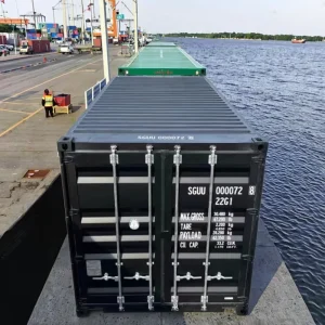 New 20GP Standard Shipping Container Dry Cargo Storage SPA-H Corten-A Material 33.2 CU.M Capacity