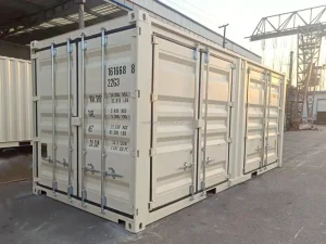 New 20GP Two Side Open Doors Shipping Container, Custom Color & Logo Service