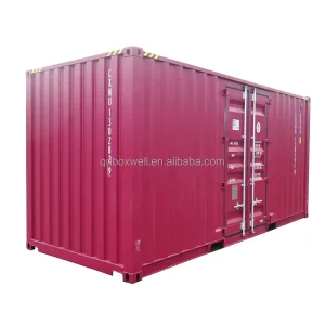 New 20ft High Cube Dry Shipping Container 40HC Certified by CSC 76.3CU.M Capacity