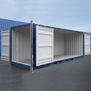New 20gp ft Side Opening Standard Storage Shipping Container Open Side Container for Sale of China