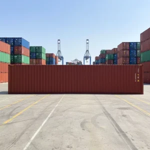 New 40HC High Cube Dry Shipping Container 40FT 76.4 CU.M Capacity CSC Certified SPA-H Corten-A Plywood