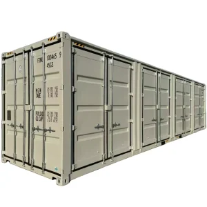 New 40HQ 20GP Standard Dry Cargo Sea Shipping Container with Four Doors