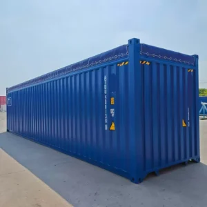 New 40HQ Soft Opening Top Shipping Container Dry Cargo