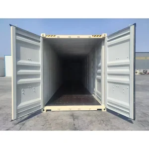 New 40ft High Cube Dry Cargo Container House Steel Hurricane Proof Modern Design