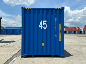 New 45 Feet High Cube Pallet Wide Shipping Container Large Volume 86CBM Dry Van Marine Container for Logistics Storage