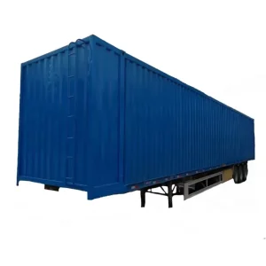 New 53 Ft Dry Van Enclosed Box Trailer 3 Axles Box Semi Trailers for Sale