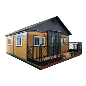 New Design Customized 20 40ft Luxury Shed Flatpack Mobile Tiny Home Modular Prefabricated Container House for Supermarket