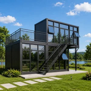 New Design Environmentally Friendly Removable Comfortable Modern House Container Home Customized Color Size Villa
