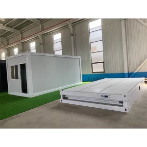 New Folding Container 15 Mins Quick Installation Prefab Construction Site Sea Containerized Houses