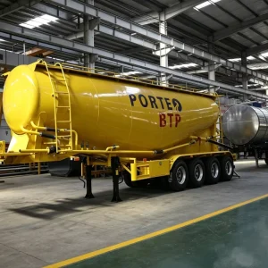 New High Quality Cement Tank Trailer Low Price 45CBM Air Suspension Dry Powder Materials