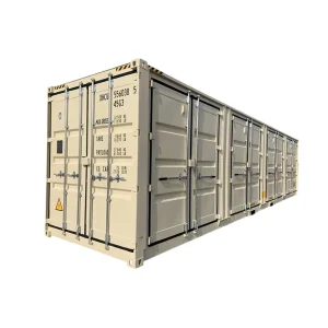 New Listing Logistics Transporation Custom Logo 40ft Dry Cargo Shipping Container for Sale