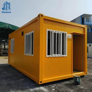 New Luxury Design Flat Pack Steel Detachable Container Houses Mini Mobile Storage Warehouse Low Price