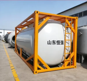 New Mobile Gas Station with Liquid Nitrogen Compatibility Remote Control Carbon Steel Pump and Pressure Vessel