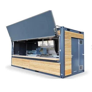 New Popular 10ft/20ft/40ft Shipping Container Cafe Booth and Tables Prefab Restaurant Coffee House Container for Sale