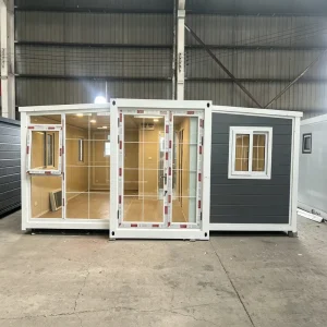 New Style 20ft 2 Bedroom Foldable Sustainable Detachable Insulated Steel Modern Prefabricated Mobile Home Container Home
