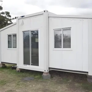 New Style 20ft Expandable Steel Container Houses Prefab Office Shop Kiosk for Cebu Philippines Bulgaria Use