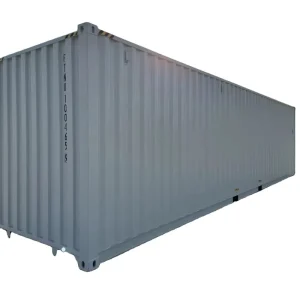 New Used 40′ HC Full One Side Shipping Container with Four Doors for Retail Store Available for Sale