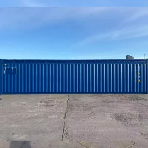 New Used 40FT 40HC Open Top Steel Dry Storage CSC Certified Weatherproof Secure Warehousing Construction Logistics