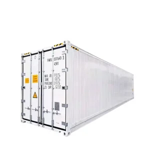New Used CSC Certified 67.1 Shipping Insulated Reefer Container Cyclopentane Insulation 25 Degree Internal Temperature 10 Years