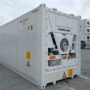 New and Used 40 foot Reefer Containers with 65CBM Capacity for Sale. for Export Transportation