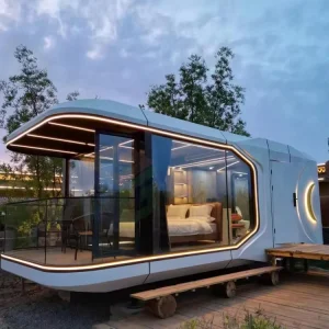 Newest Design Resort Hotel Modern Modular 40ft Container House for Sale