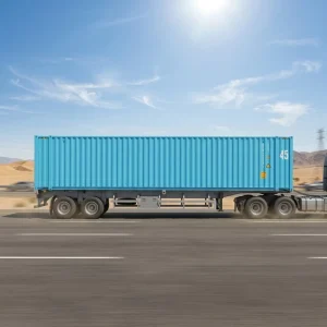 Non Slip Long Service Life ISO Cargo Box Warehouse Storage Logistics 45feet High Cube ISO Sea Container