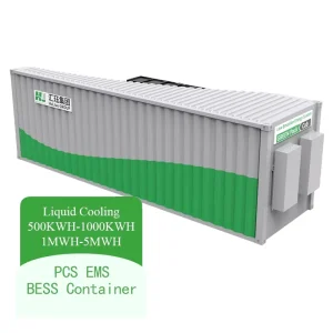 OEM 1Mwh 2Mwh 5Mwh Battery Storage Energy Container Ess Lithium Battery Liquid Cooling Battery Energy Container