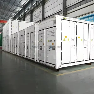 OEM Commercial Industrial 1MWh 2MWh Lithium Ion Battery ESS Container 20ft 40FT CAN Communication Energy Storage System
