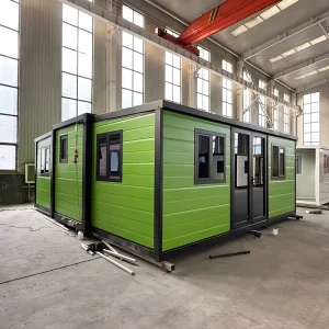 OEM Expandable Container House Kits DIY Prefab Foldable Steel Home Eco-Friendly Anti-Corrosion 5-Year Warranty Ready Ship