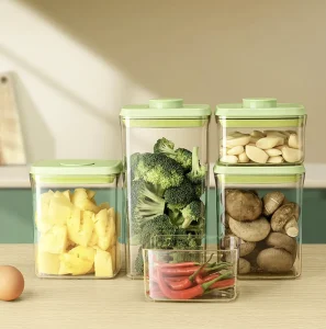 OEM & ODM Household Kitchen Storage Containers Home Plastic Storage with Sealed Lid Organization Storage Boxes & Bins