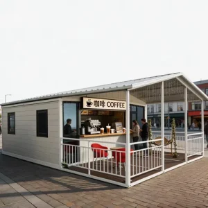 Office Hotel Villa Living Expandable Breathable Prefab Container House Modern Design Hurricane Proof Easy Install Low Cost