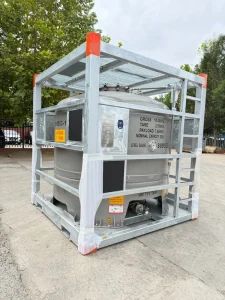 Offshore Stainless Steel Portable IBC Tank 2000L Capacity DNV Certified